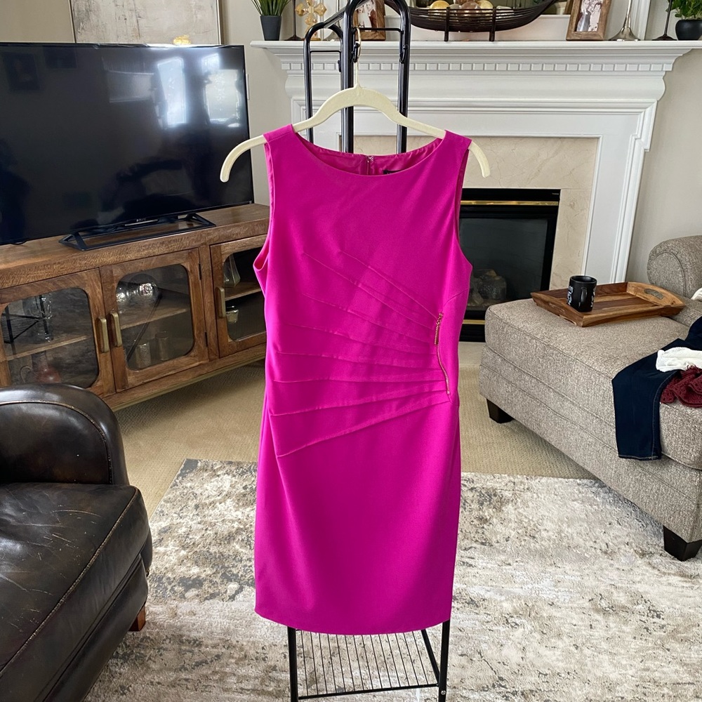 Hot pink dress. Size 2. Ivanna Trump.